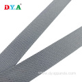 Multi-color 25 mm gray color polyester bag webbing